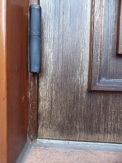木製玄関ドアオイル仕上げ2
