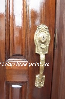 ヤマハ玄関ドア再塗装.重要なポイント.13