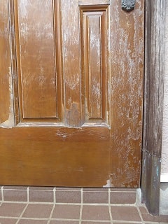 ヤマハ玄関ドア再塗装.重要なポイント.2