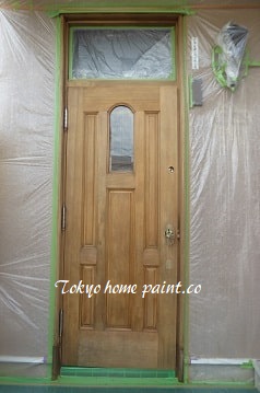 ヤマハ玄関ドア再塗装.重要なポイント.8