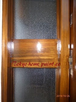 ヤマハ玄関ドアの塗装3.5