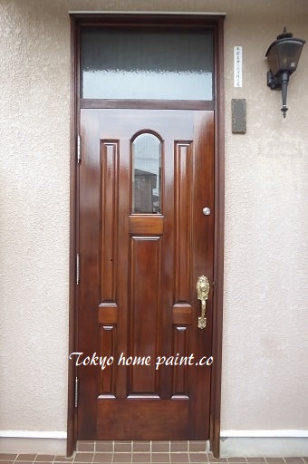ヤマハ玄関ドア再塗装.重要なポイント.16